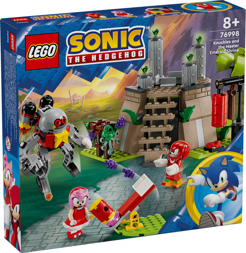 LEGO SONIC KNUCKLES E IL SANTUARIO DEL MASTER EMERALD 76998