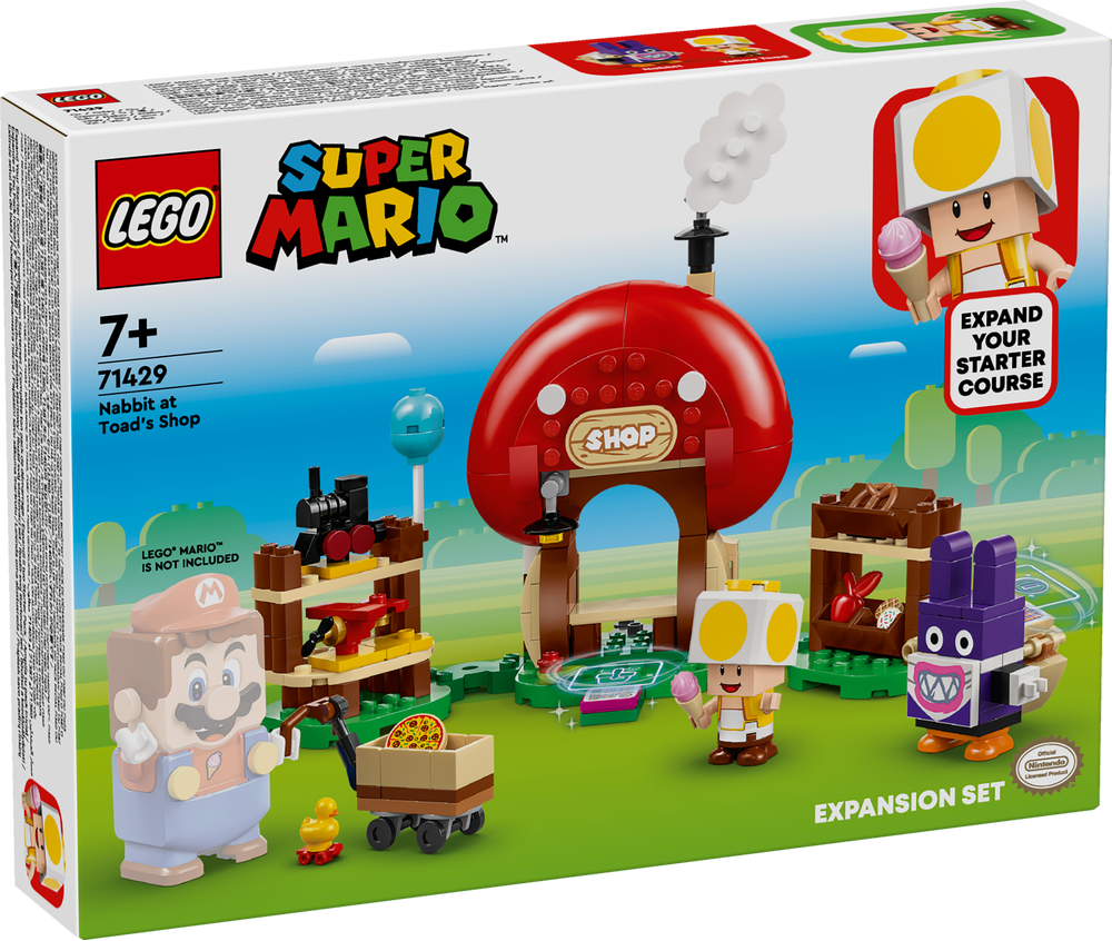 LEGO SUPER MARIO PACK DI ESPANSIONE RUBONIGLIO AL NEGOZIO DI TOAD 71429