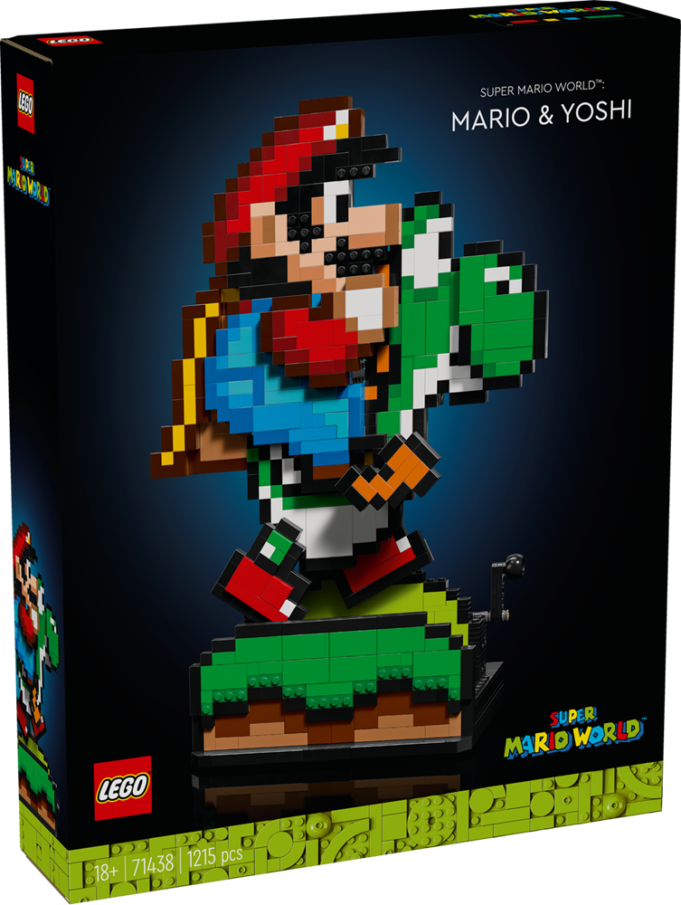 LEGO SUPER MARIO SUPER MARIO WORLD™: MARIO E YOSHI 71438