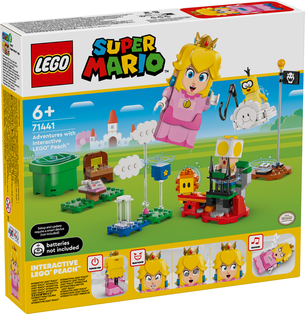 LEGO SUPER MARIO AVVENTURE DI LEGO® PEACH™ INTERATTIVA 71441