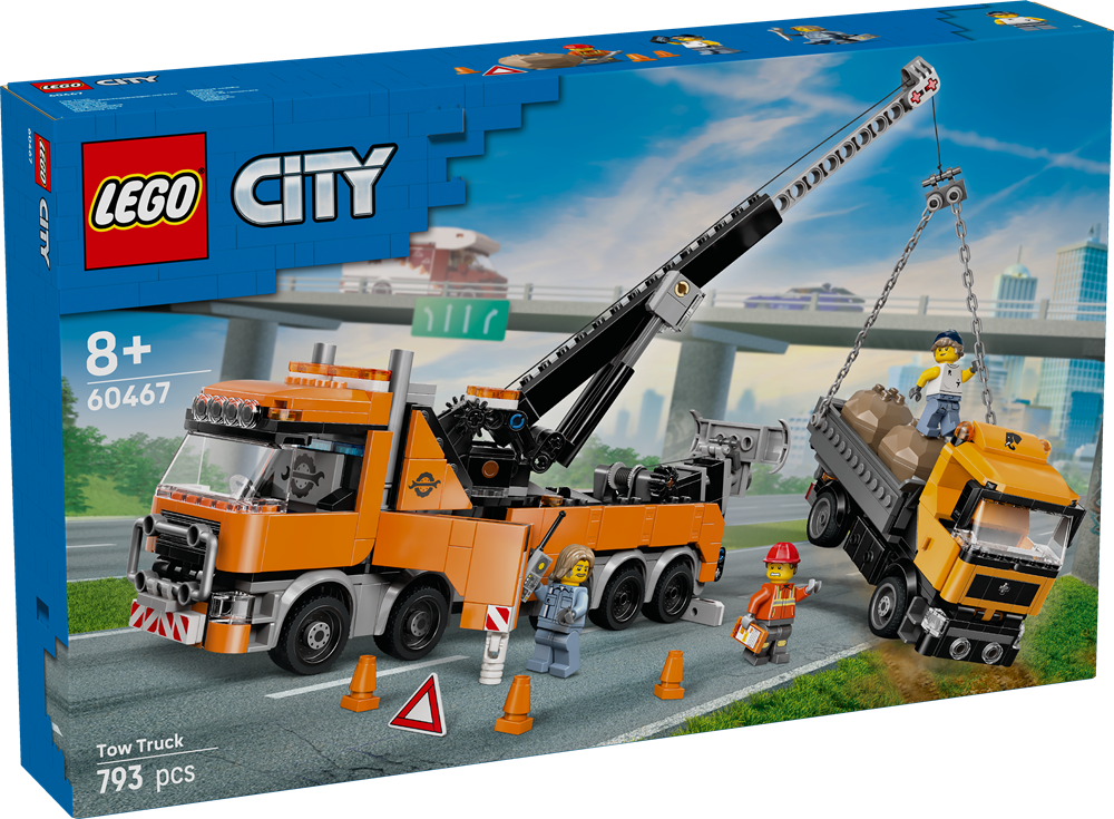 LEGO LEGO CITY CARRO ATTREZZI HEAVY DUTY CON GRU 60467