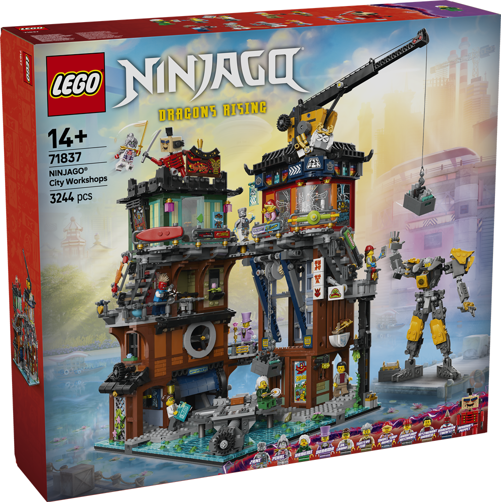 LEGO NINJAGO LABORATORI DI NINJAGO® CITY 71837