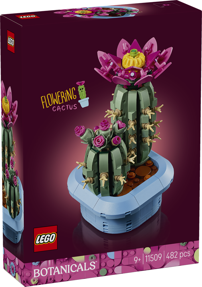 LEGO BOTANICALS CACTUS IN FIORE 11509