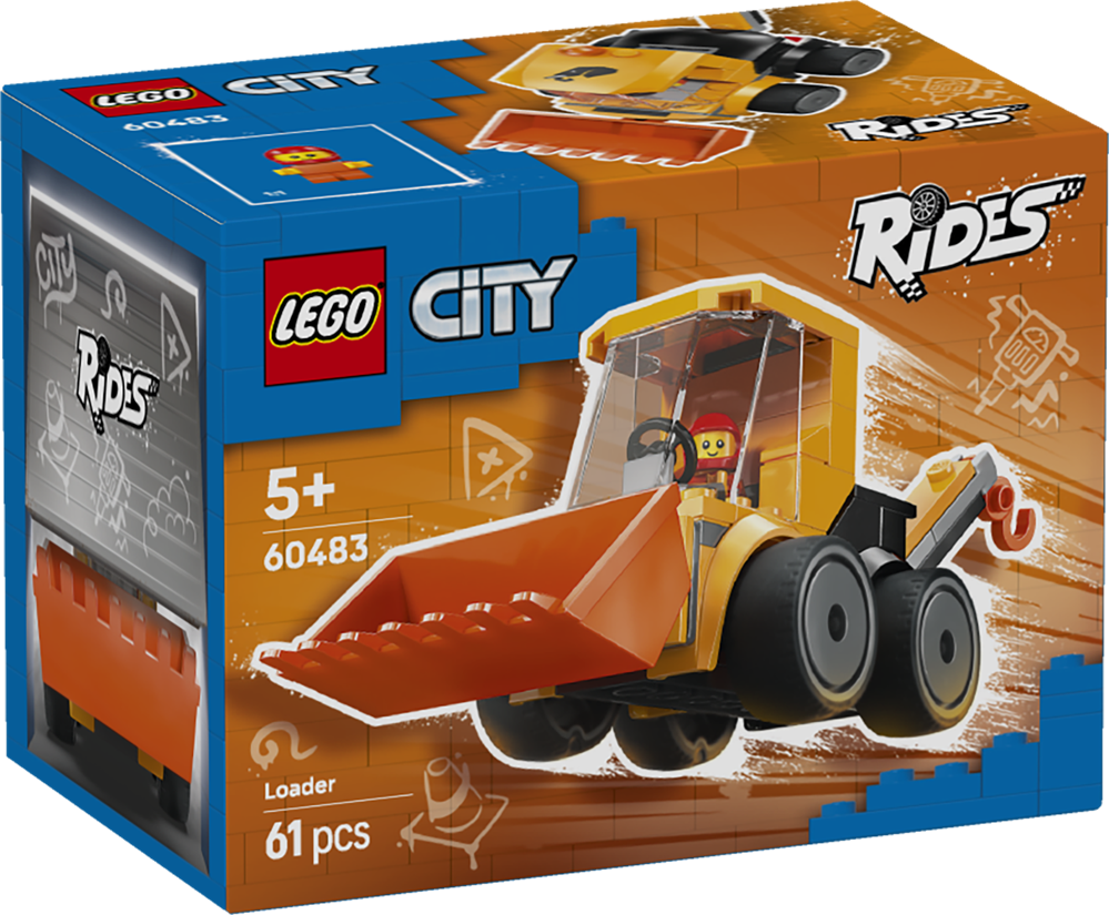 LEGO LEGO CITY VEICOLI – RUSPA DA CANTIERE 60483