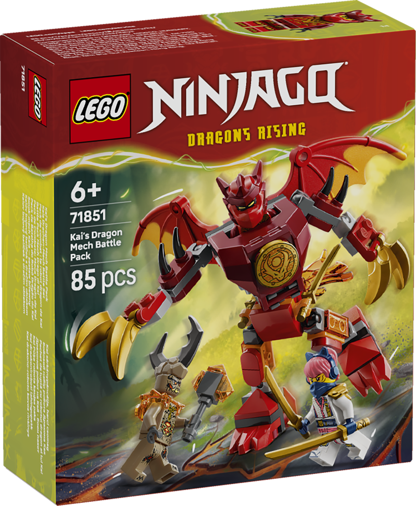 LEGO NINJAGO BATTLE PACK MECH DRAGO DI KAI 71851