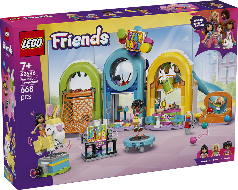 LEGO LEGO FRIENDS PARCO GIOCHI AL COPERTO 42686