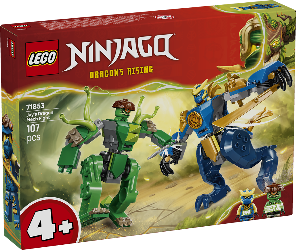 LEGO NINJAGO DUELLO CON IL DRAGO-MECH DI JAY 71853