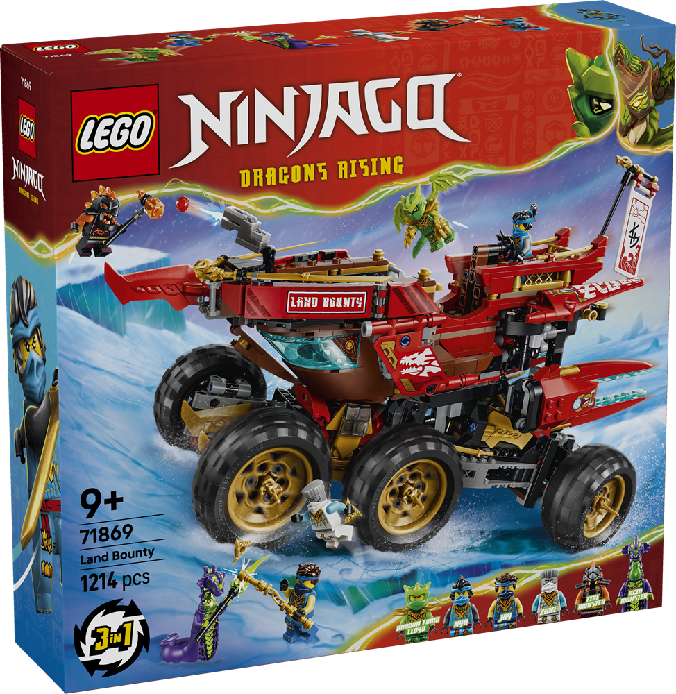 LEGO NINJAGO BOUNTY DI TERRA 71869