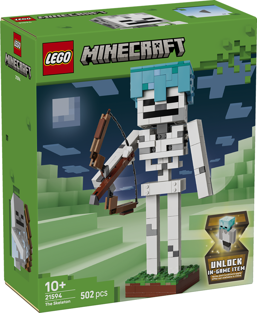 LEGO MINECRAFT LO SCHELETRO 21594