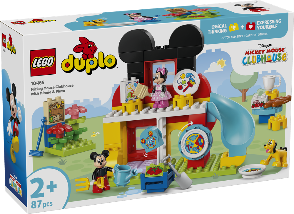 LEGO DUPLO DISNEY TM LA CASA DI TOPOLINO CON MINNIE E PLUTO 10465