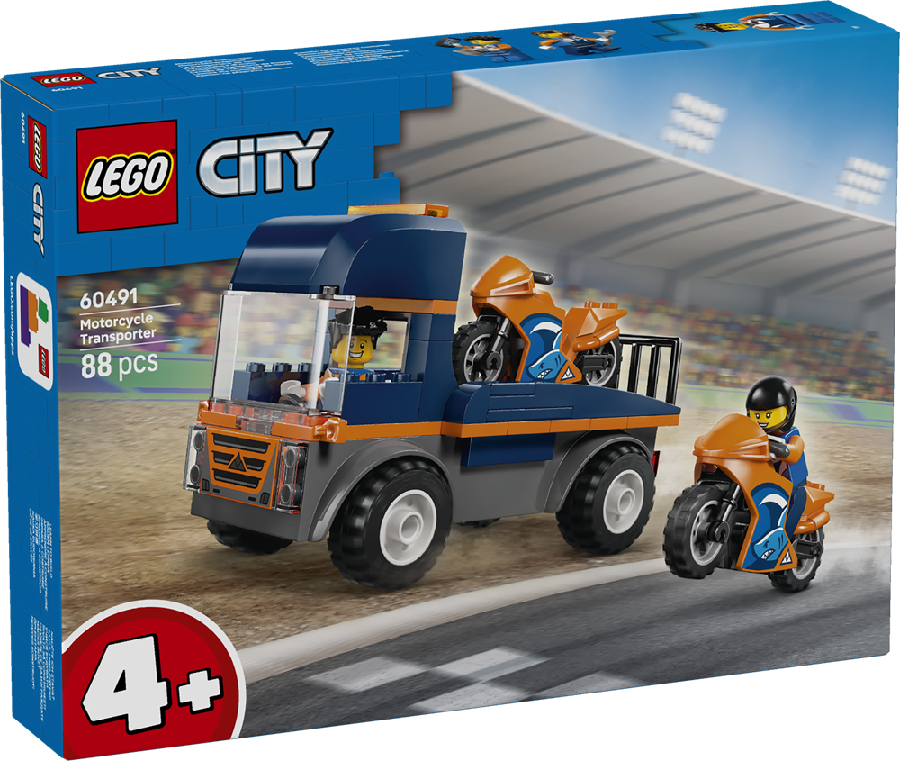 LEGO LEGO CITY TRASPORTATORE DI MOTO 60491
