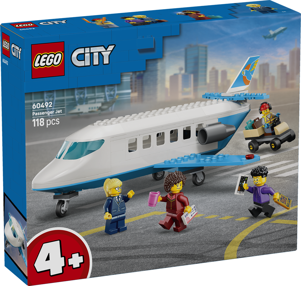 LEGO CITY JET PASSEGGERI 60492