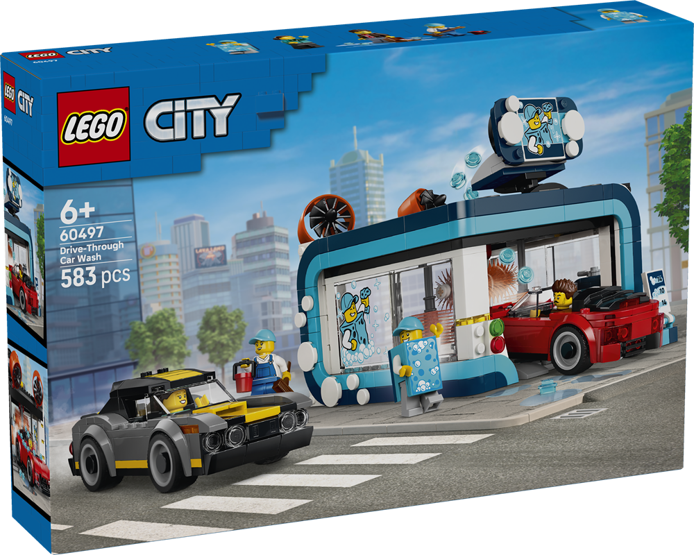LEGO CITY AUTOLAVAGGIO DRIVE-IN 60497