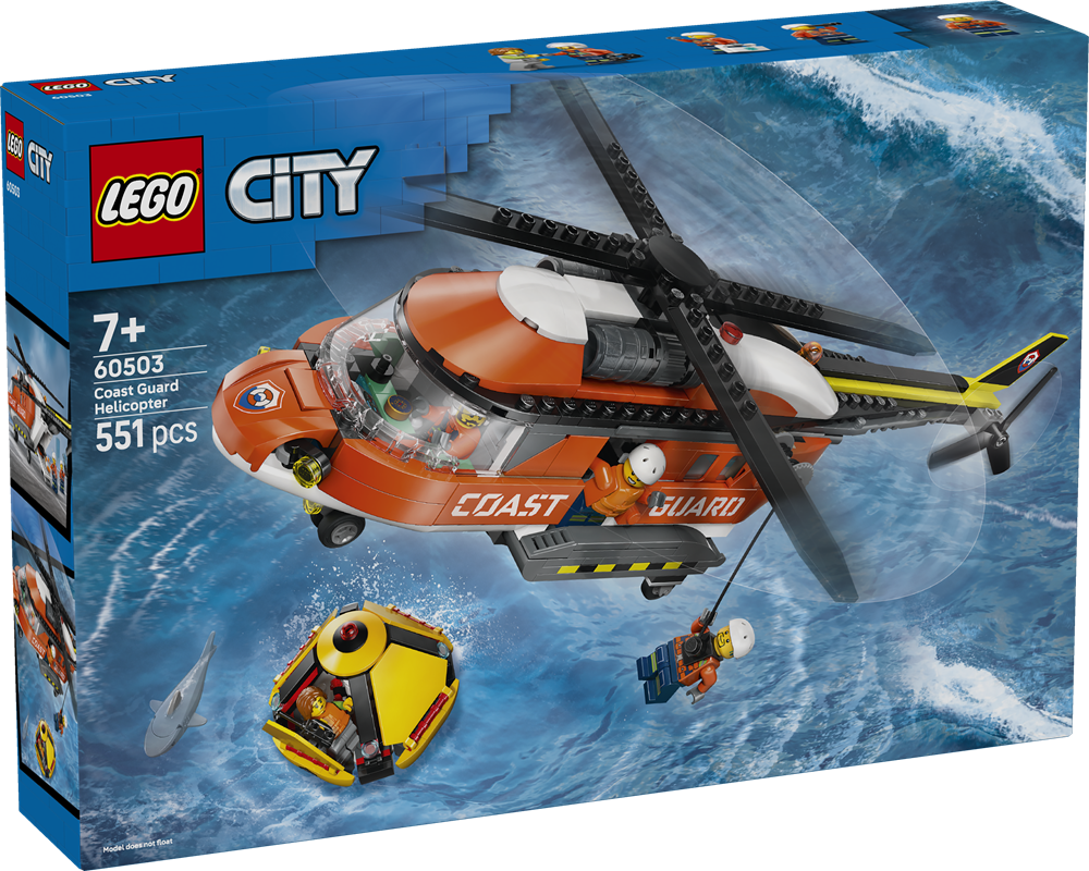 LEGO LEGO CITY ELICOTTERO DELLA GUARDIA COSTIERA 60503