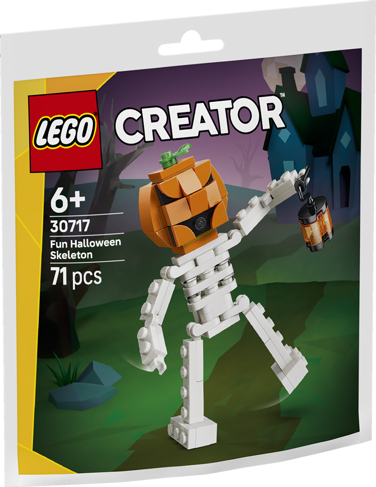 LEGO CREATOR DIVERTENTE SCHELETRO DI HALLOWEEN 30717
