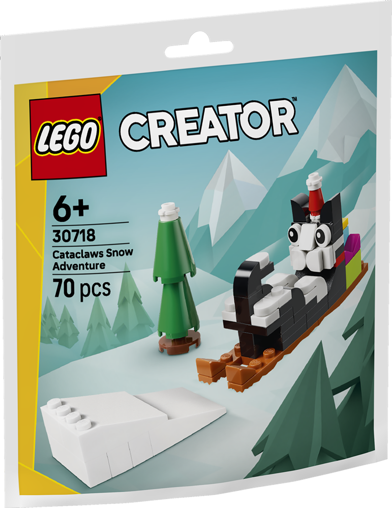 LEGO CREATOR AVVENTURA SULLA NEVE DI CLAUS IL GATTO 30718