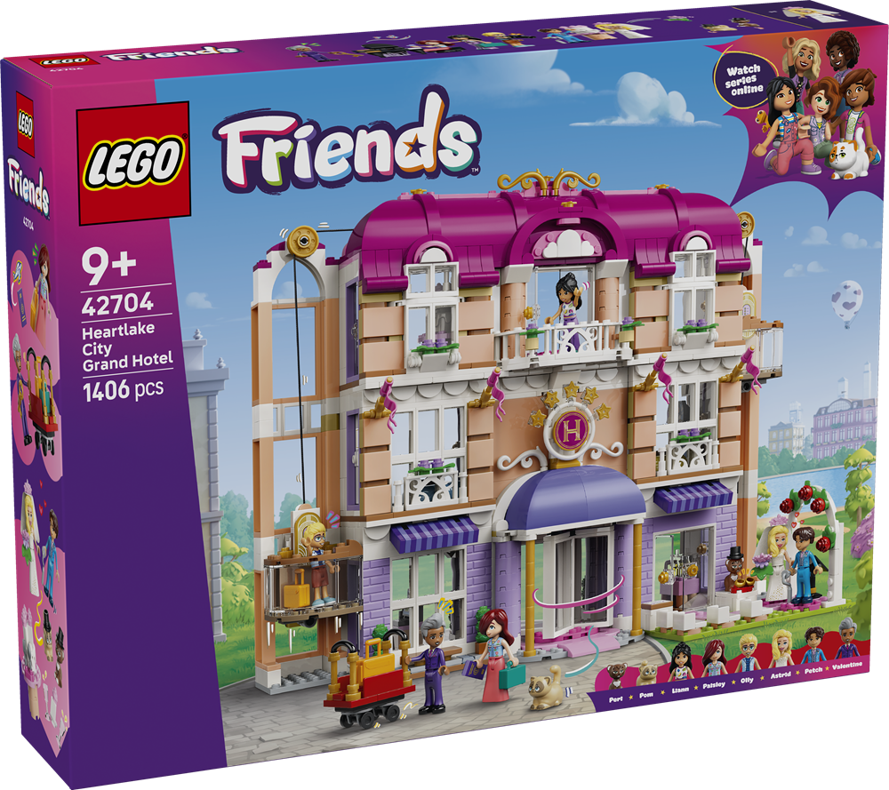 LEGO FRIENDS GRAND HOTEL DI HEARTLAKE CITY 42704