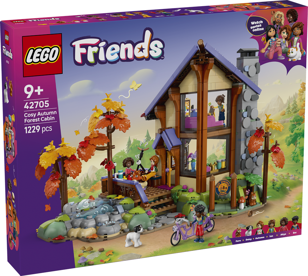 LEGO FRIENDS BAITA NELLA FORESTA AUTUNNALE 42705