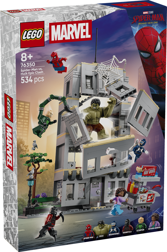 LEGO SUPER HEROES SCONTRO EPICO: SPIDER-MAN VS. HULK 76350
