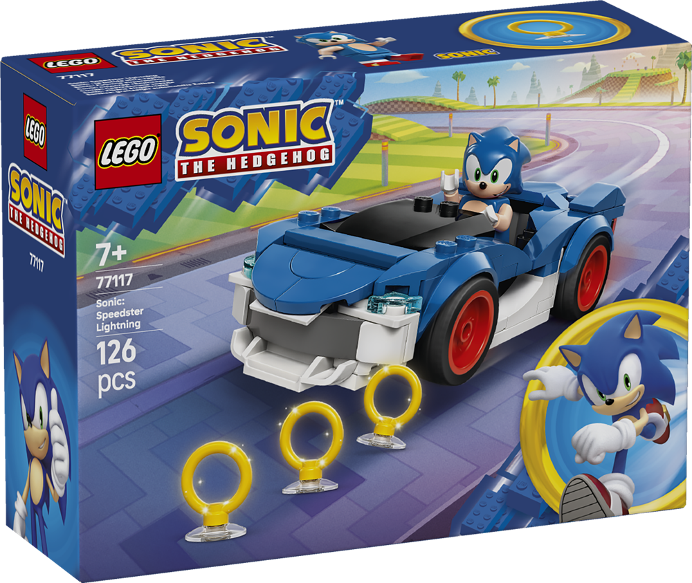 LEGO SONIC THE HEDGEHOG™ SONIC: FULMINE SUPERSONICO 77117