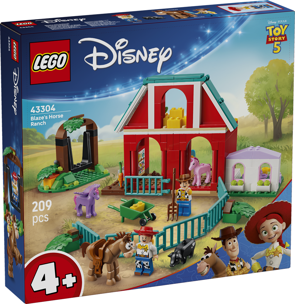 LEGO DISNEY™ IL RANCH DEI CAVALLI DI BLAZE 43304