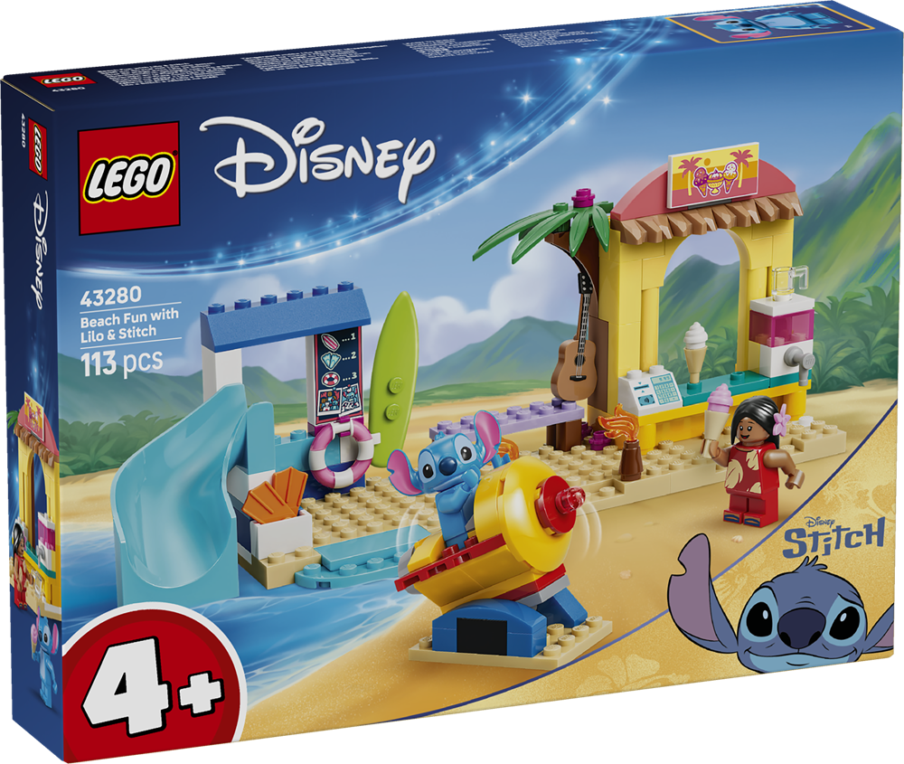 LEGO DISNEY™ DIVERTIMENTO IN SPIAGGIA CON LILO E STITCH 43280