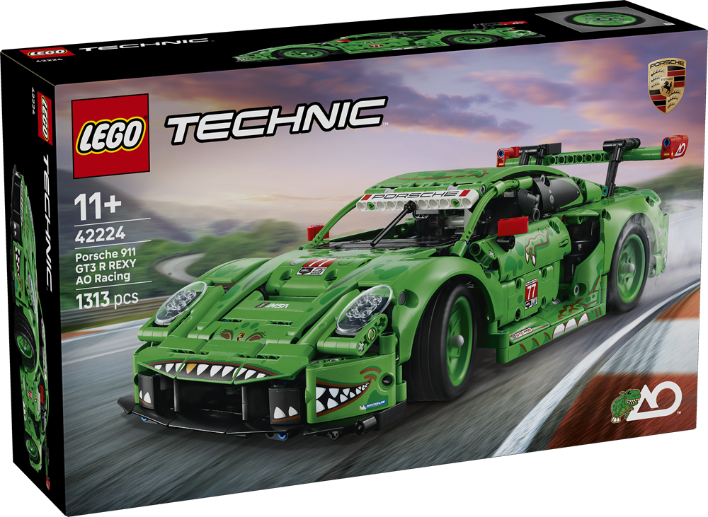 LEGO TECHNIC AUTO PORSCHE 911 GT3 R REXY AO RACING 42224