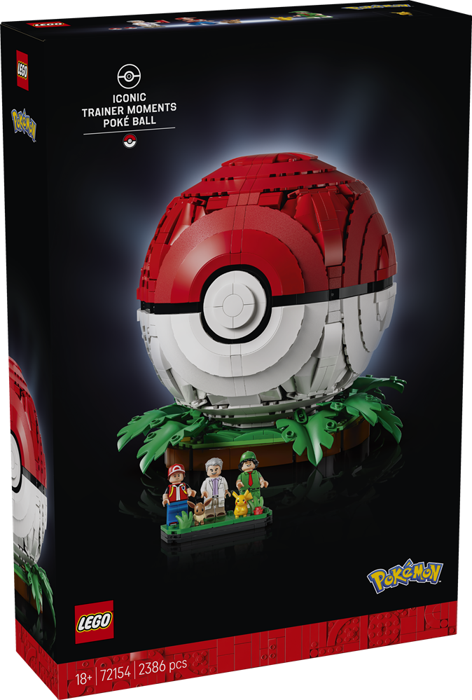 LEGO POKÉMON MOMENTI ALLENATORE ICONICI: POKÉ BALL 72154