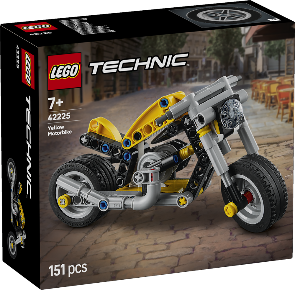 LEGO TECHNIC MOTO GIALLA 42225