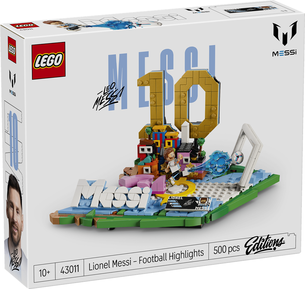 LEGO EDITIONS FOOTBALL LIONEL MESSI – HIGHLIGHTS CALCISTICI 43011