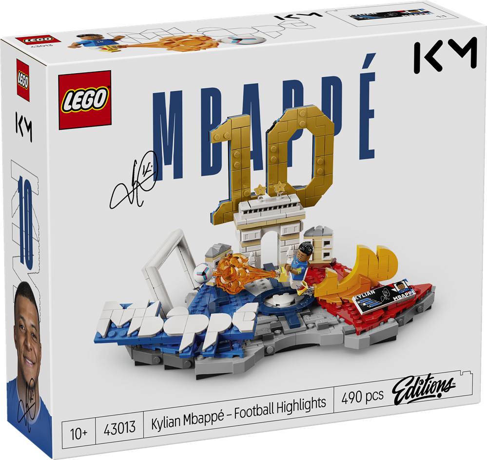 LEGO EDITIONS FOOTBALL KYLIAN MBAPPÉ – HIGHLIGHTS CALCISTICI 43013