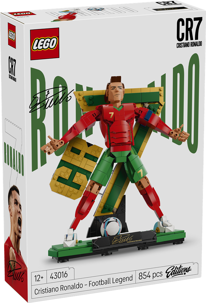 LEGO EDITIONS FOOTBALL CRISTIANO RONALDO – LEGGENDA DEL CALCIO 43016