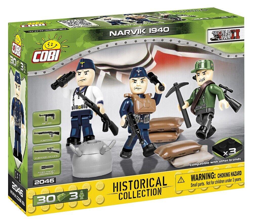 COBI HISTORICAL COLLECTION WWII NARVIK 1940 2046