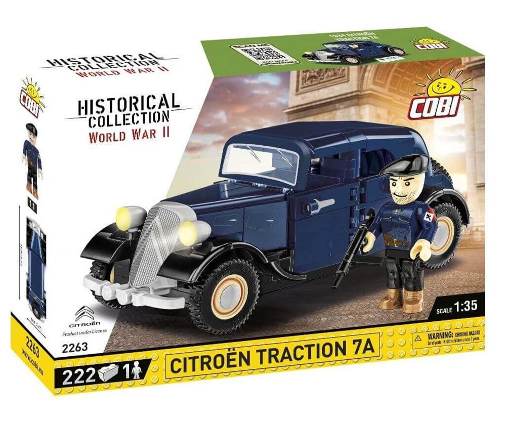 COBI HISTORICAL COLLECTION 1934 CITROEN TRACTION 7A 2263