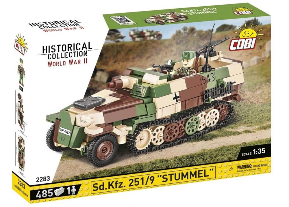 COBI HISTORICAL COLLECTION WWII SD.KFZ. 251/9 STUMMEL 2283