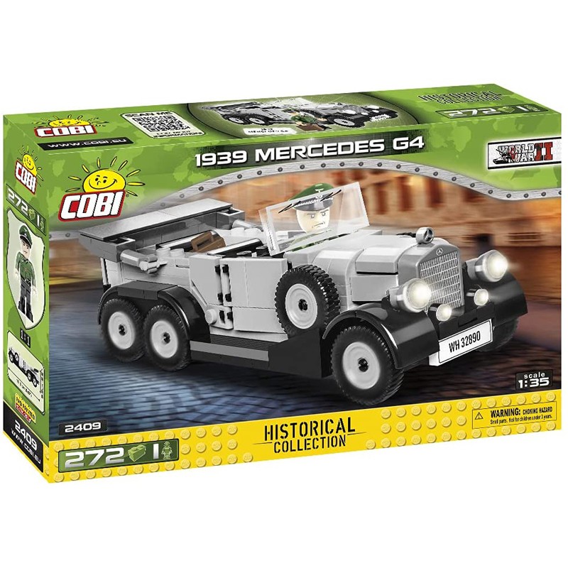 COBI HISTORICAL COLLECTION 939 MERCEDES G4 WWII 2409