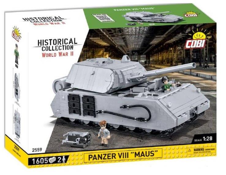 COBI HISTORICAL COLLECTION PANZER VIII MAUS 2559