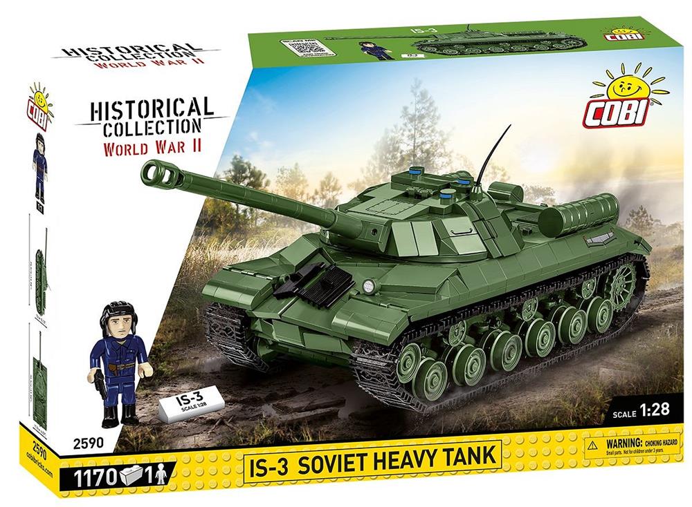 COBI HISTORICAL COLLECTION WWII IS-3 CARRARMATO PESANTE SOVIETICO 2590