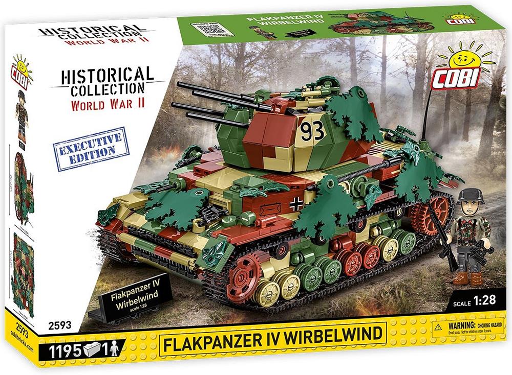 COBI HISTORICAL COLLECTION WWII FLAKPANZER IV WIRBELWIND - EXECUTIVE EDITION 2593