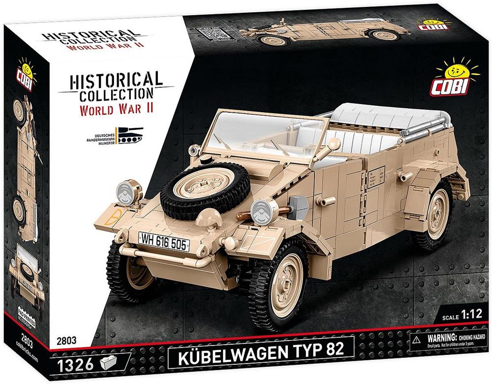 COBI HISTORICAL COLLECTION WWII KÜBELWAGEN TYP 82 2803