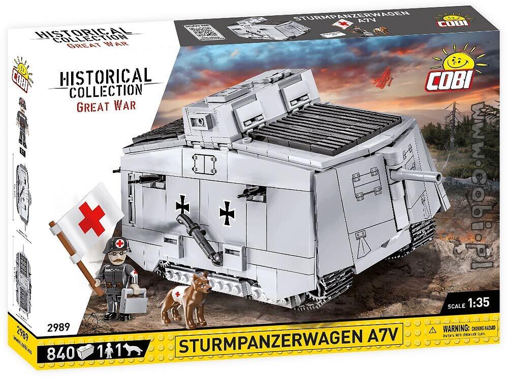 COBI HISTORICAL COLLECTION STURMPANZERWAGEN A7V 2989