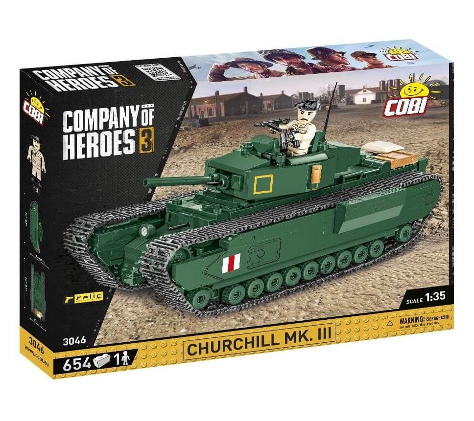 COBI COMPANY OF HEROES 3 CHURCHILL MK. III 3046