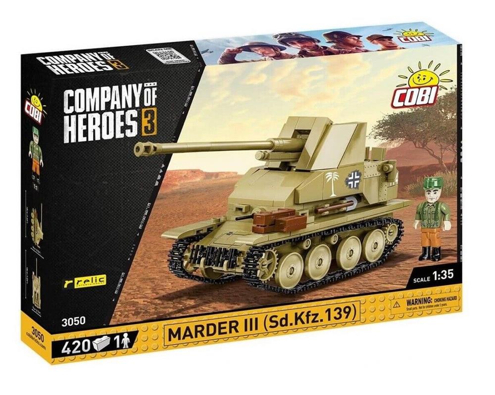 COBI COMPANY OF HEROES 3 MARDER III SD.KFZ.139 3050