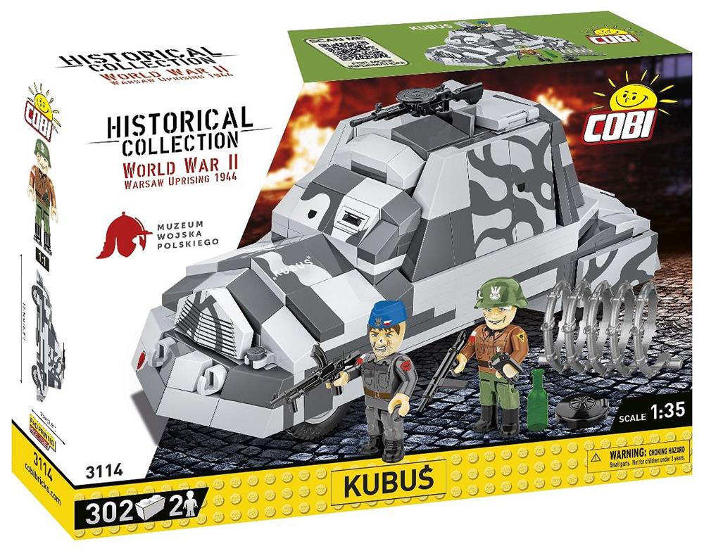 COBI HISTORICAL COLLECTION WWII KUBUS 3114