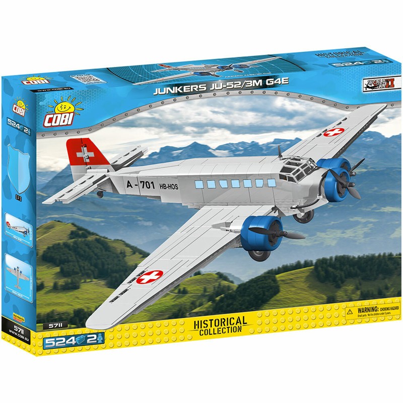 COBI HISTORICAL COLLECTION JUNKERS JU 52/3M 5711