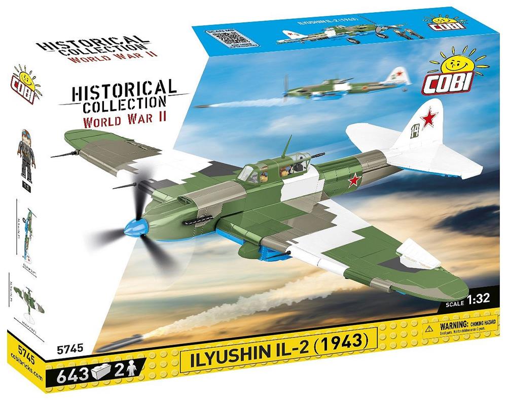 COBI HISTORICAL COLLECTION II ILYUSHIN IL-2 1943 5745