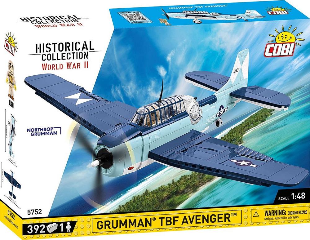 COBI HISTORICAL COLLECTION WWII GRUMMAN TBF AVENGER 5752