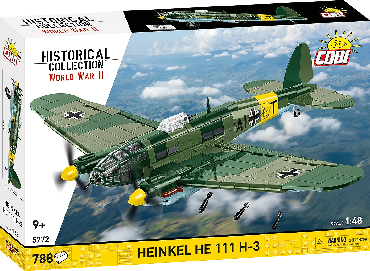 COBI HISTORICAL COLLECTION WWII HEINKEL HE 111 H-3 5772