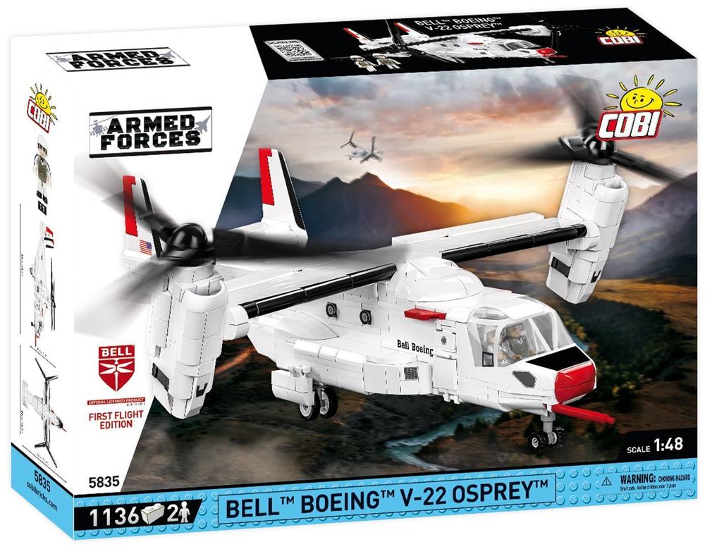 COBI ARMED FORCES BELL-BOEING V-22 OSPREY FIRST FLIGHT EDITION 5835