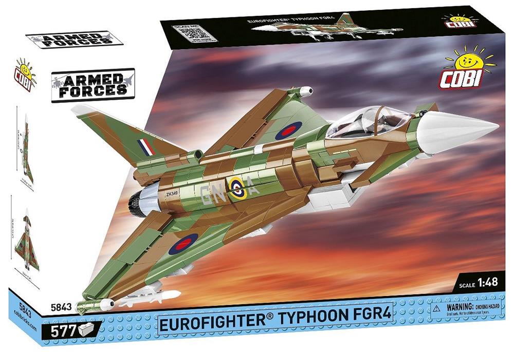 COBI ARMED FORCES EUROFIGHTER TYPHOON FGR4 ''GINA'' 5843